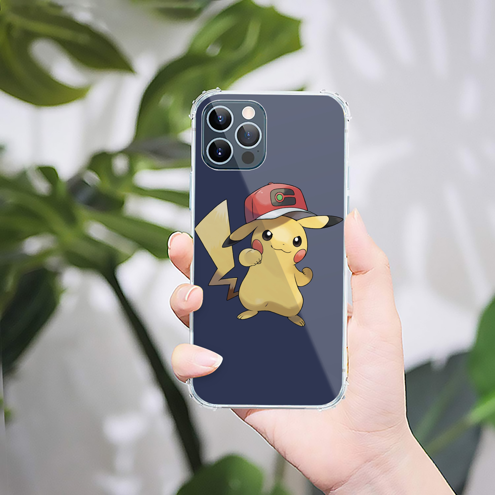（画像用） ポケットモンスター Pokémon 【iPhone 12シリーズ対応】透明スマホケース（クリアソフトケース）